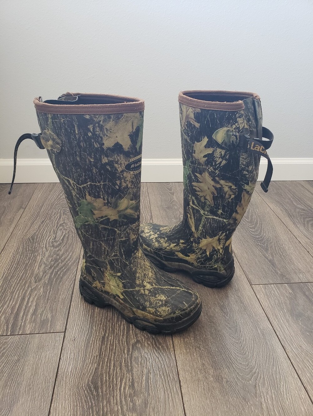 LaCrosse Alphaburly Scent Free Rubber Hunting Boots Womens Size 7 Sport Mobu